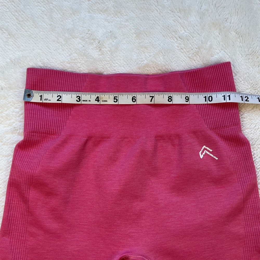 Oner Active Compression Shorts Women Pink High Waisted-Small - Picture 2 of 4